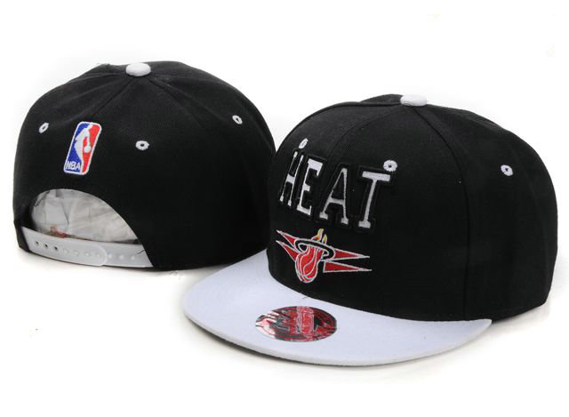 NBA Maimi Heat M&N Snapback Hat NU04